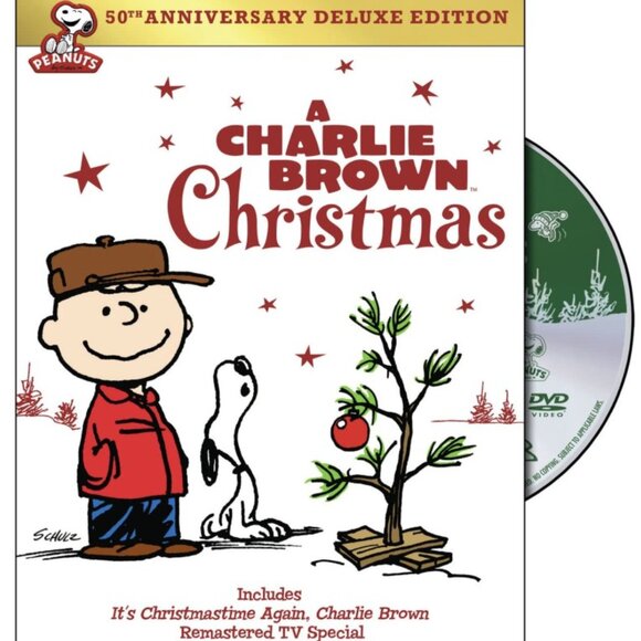 A Charlie Brown Christmas 50th Anniversay Deluxe Edition (DVD) - Picture 1 of 2